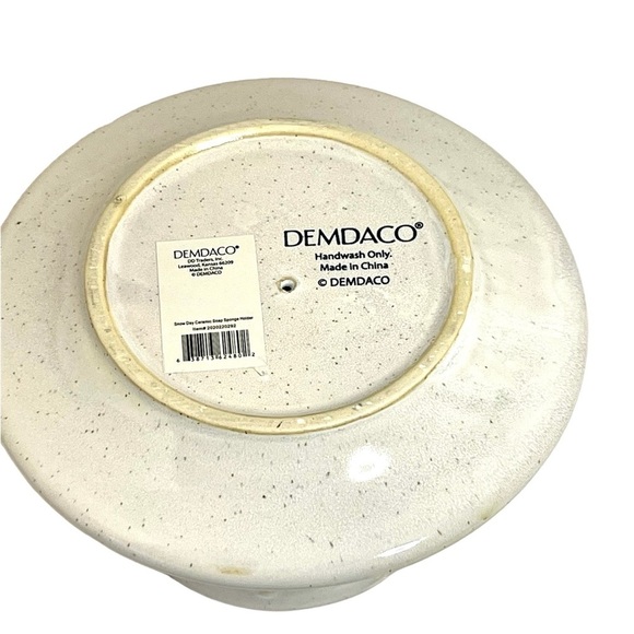 Demdaco Snow Day Ceramic Soap and Sponge Holder - Picture 4 of 5